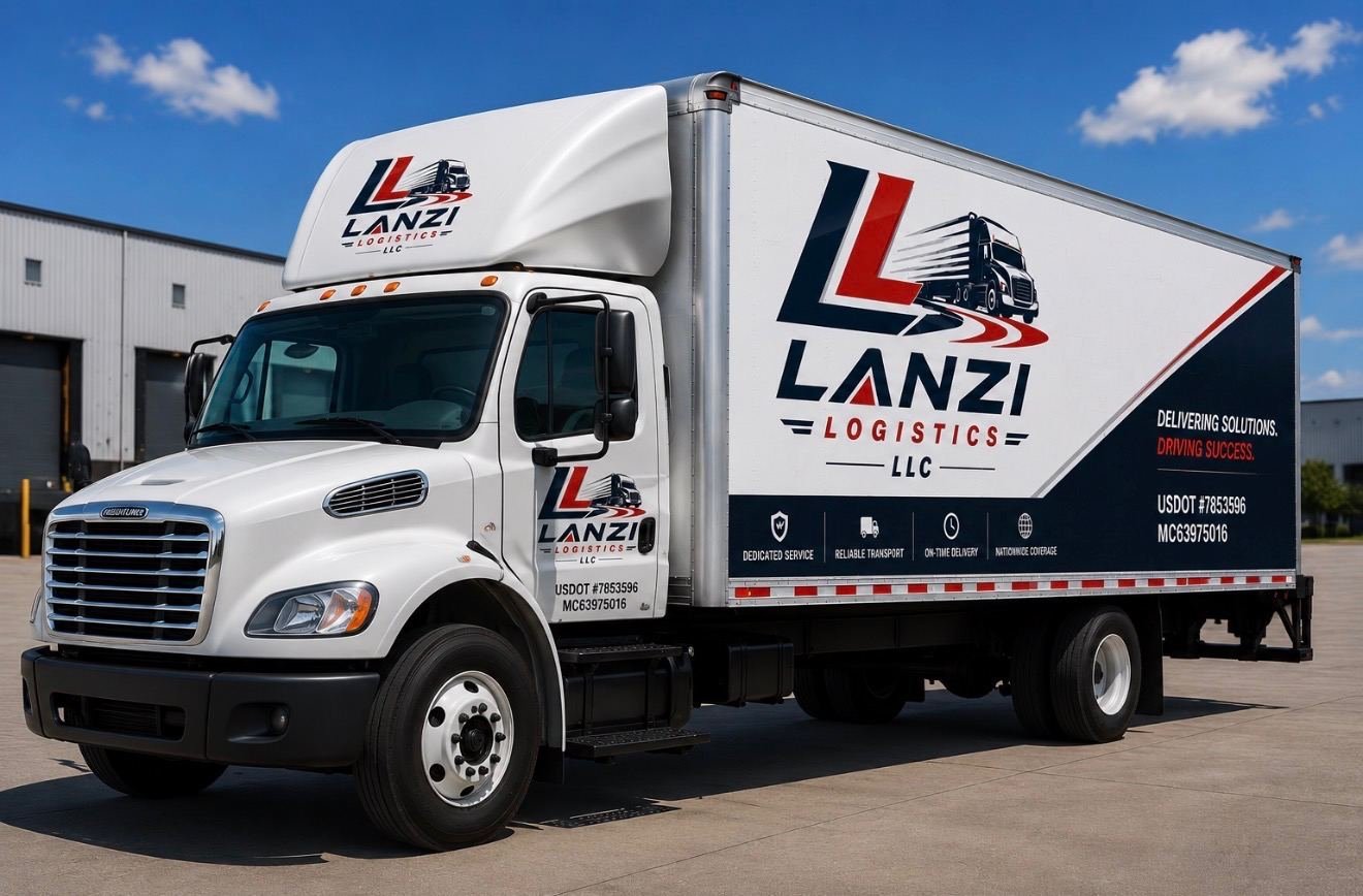 Lanzi Logistics box truck